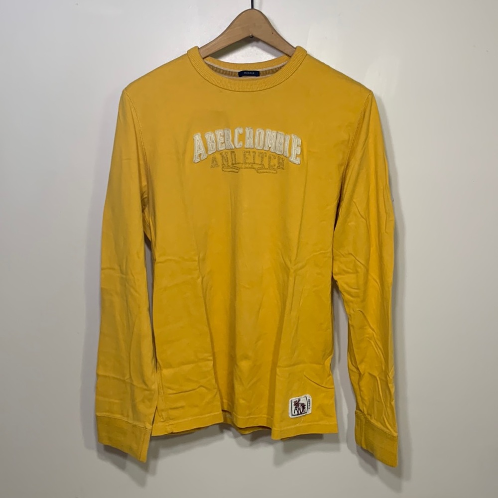 Abercrombie & Fitch Mens long sleeve crew neck shirt size XL
